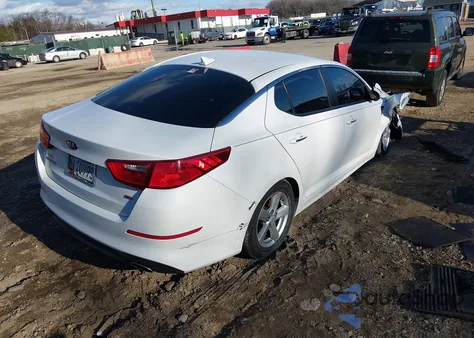 2015 Kia Optima Lx из США, поврежденный, VIN 5XXGM4A73FG487398